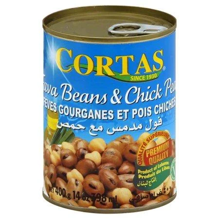 CORTAS Fava Beans Chickpeas 14OZ