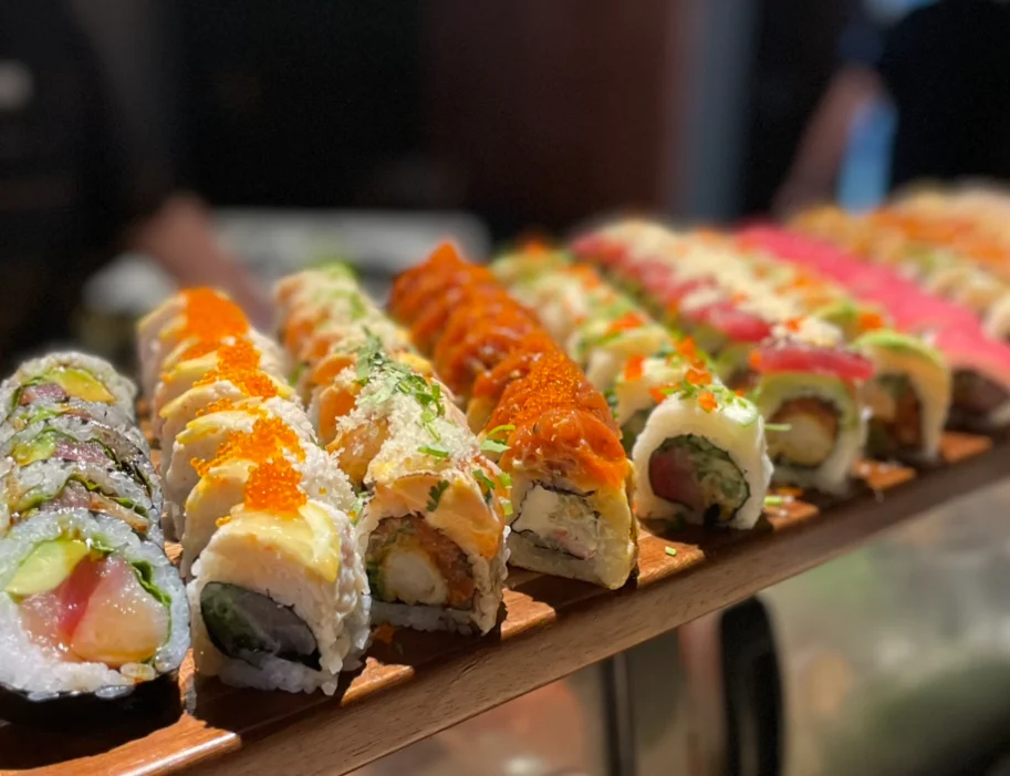 sushi rolls