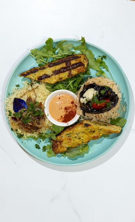 Chicken Kofta Platter