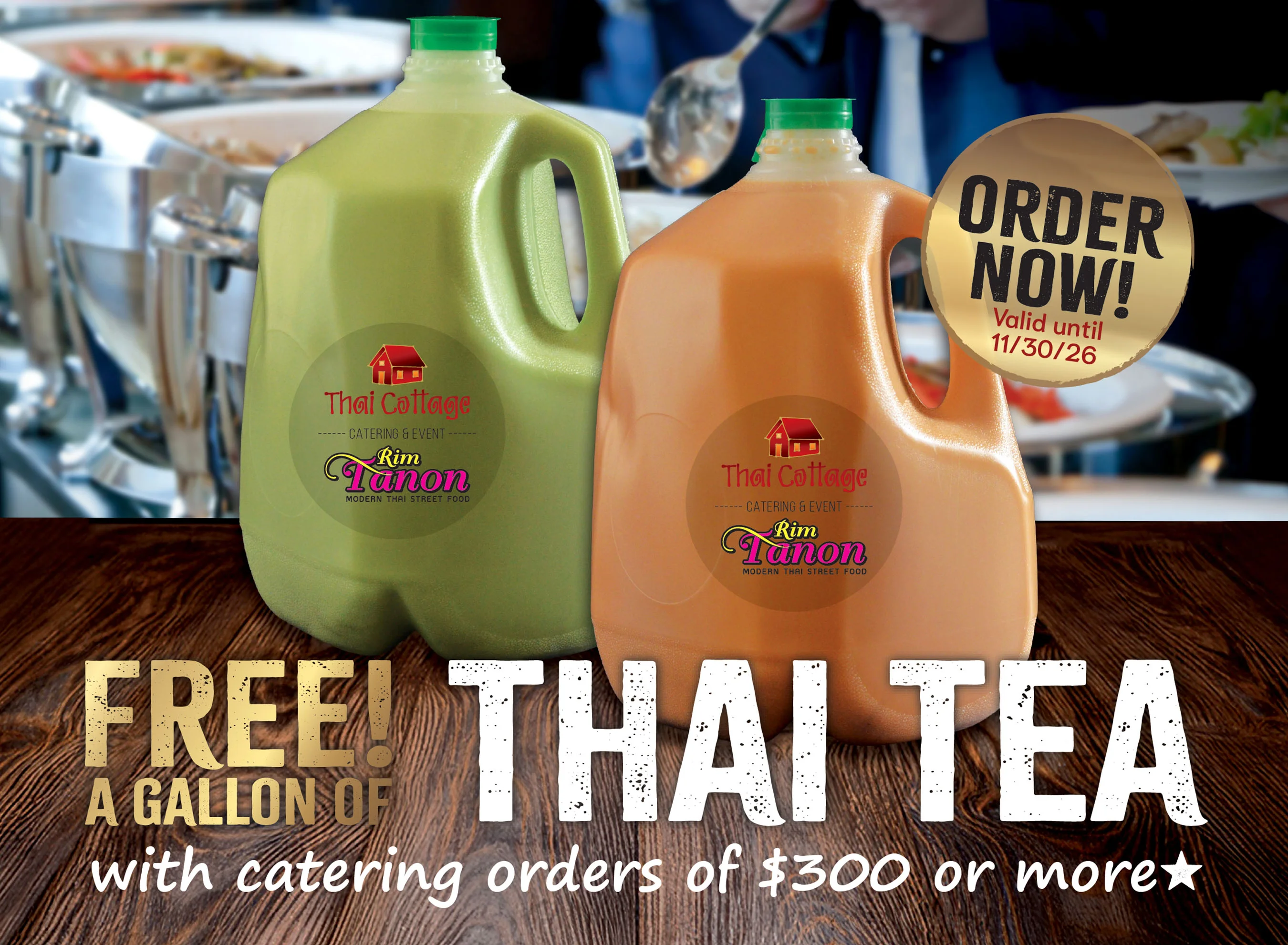Catering promotion