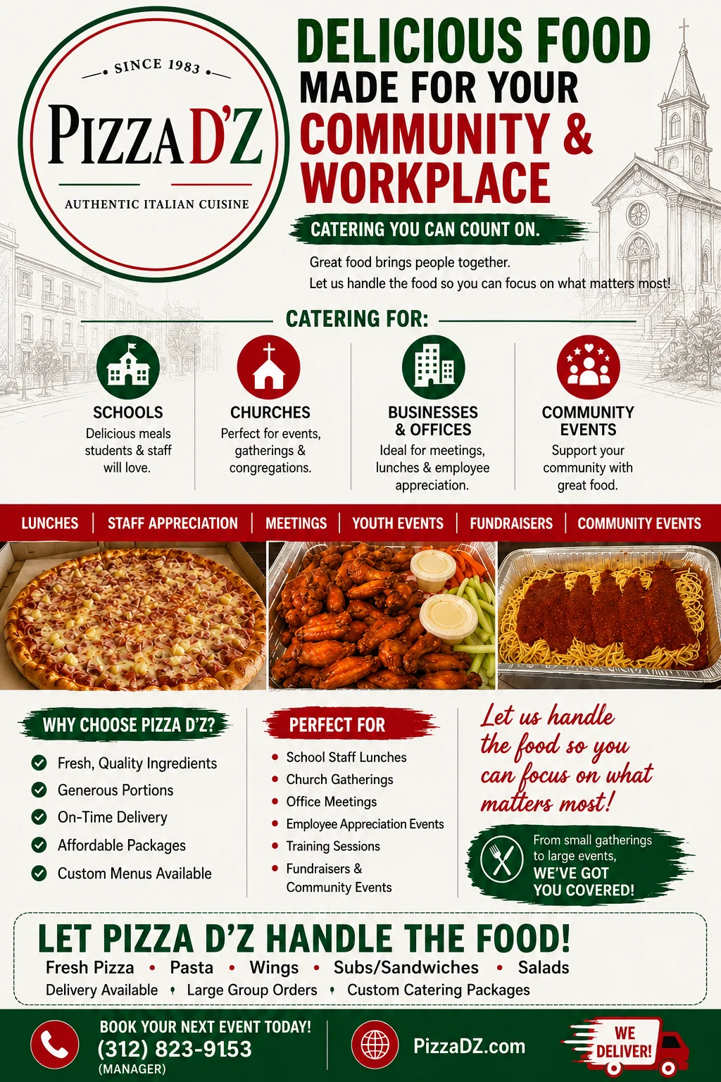 catering menu