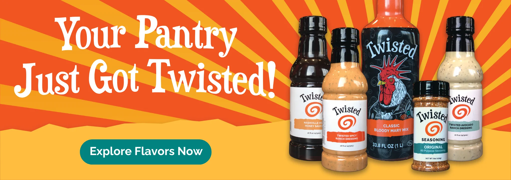 Twisted Biscuit Retail Sauce & Seasonings