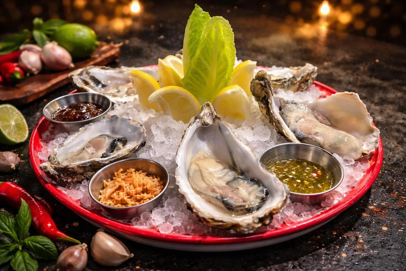 FRESH OYSTER ( RAW )