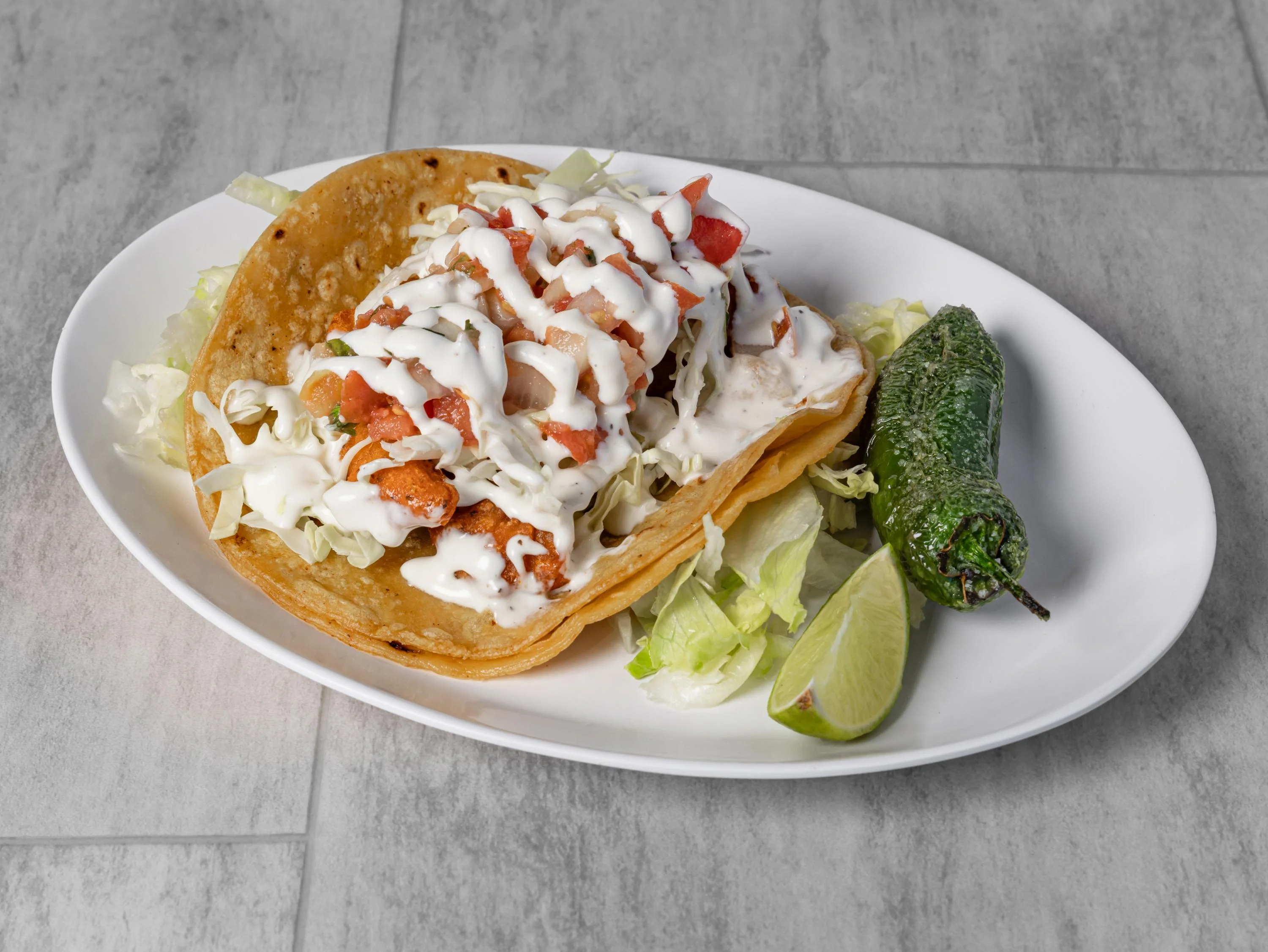 #38 Fish Taco Baja Style