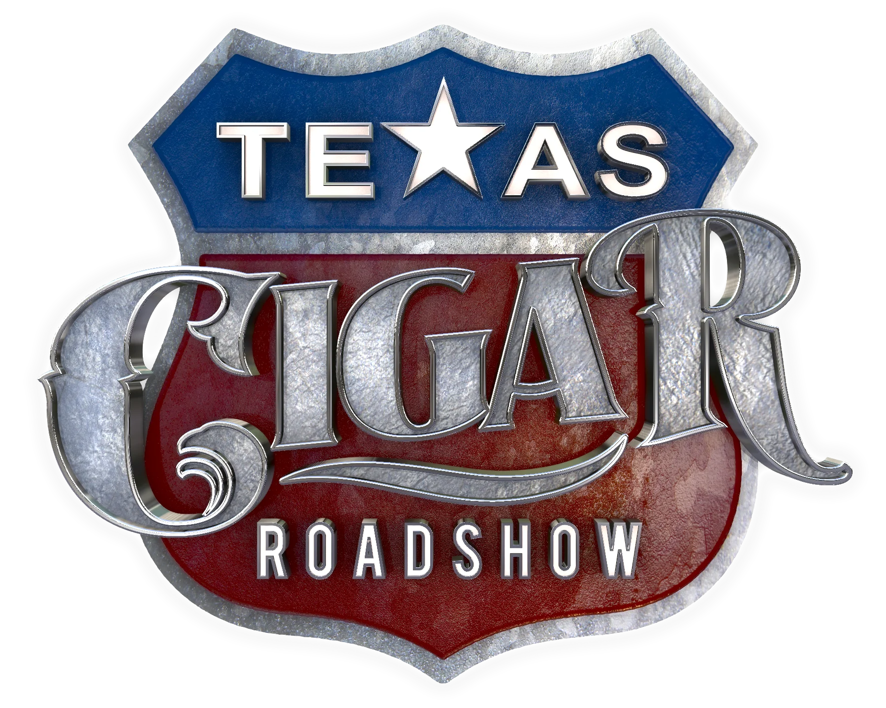 Texas Cigar Roadshow logo design
