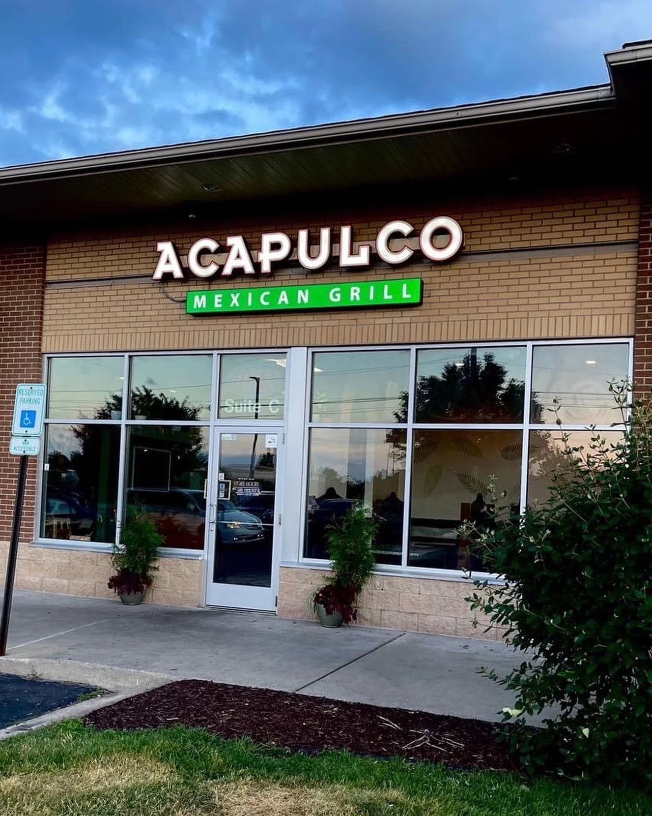 Exterior view of Acapulco Mexican Grill restaurant