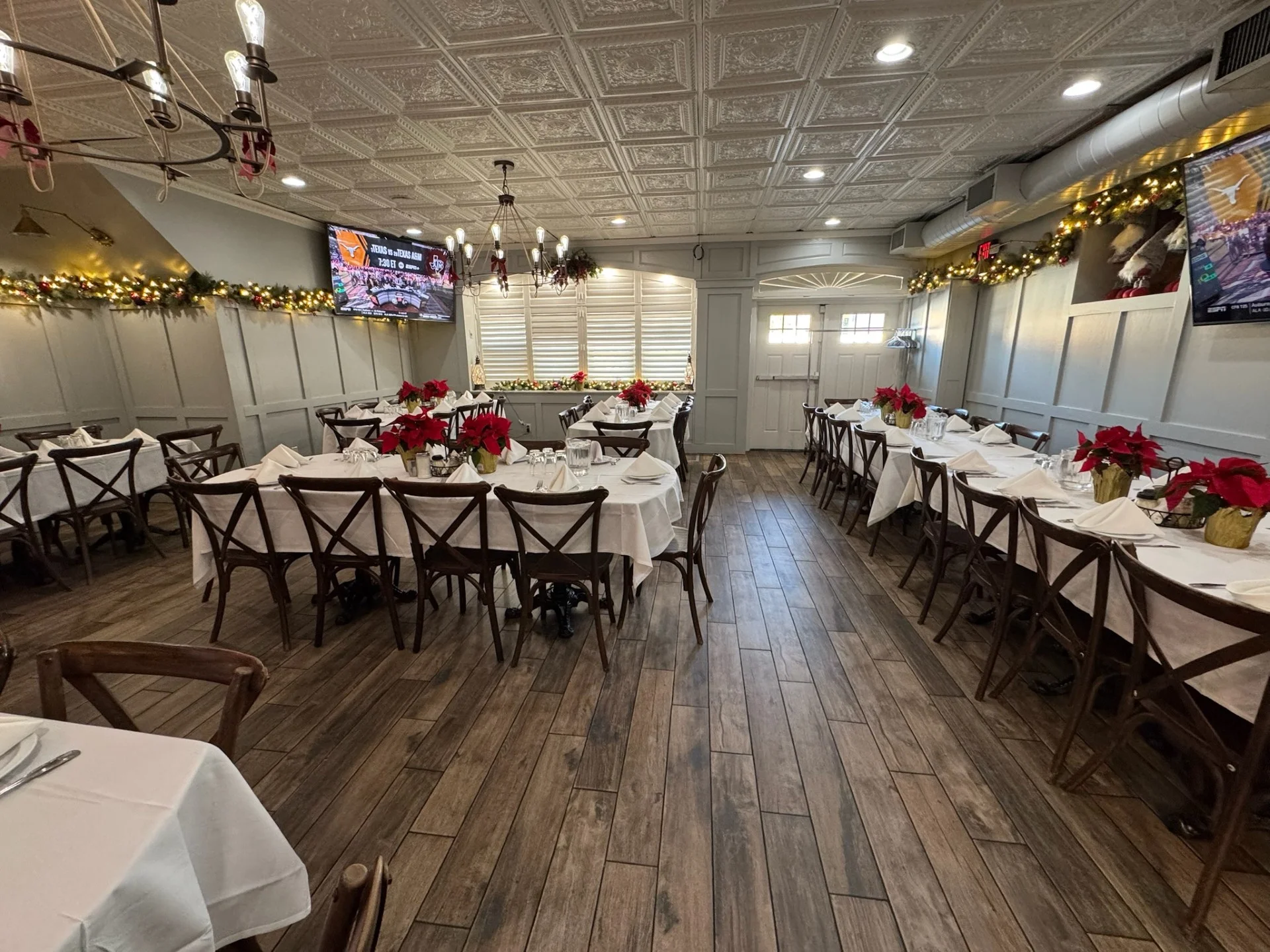 Jimmy Max Christmas Party Room Catering