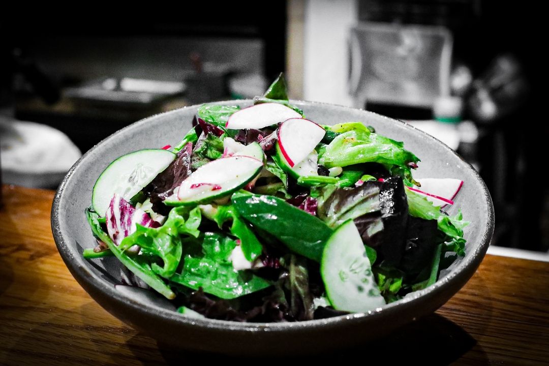 Mixed Green Salad at Ty’s Roadside Coastal Kitchen