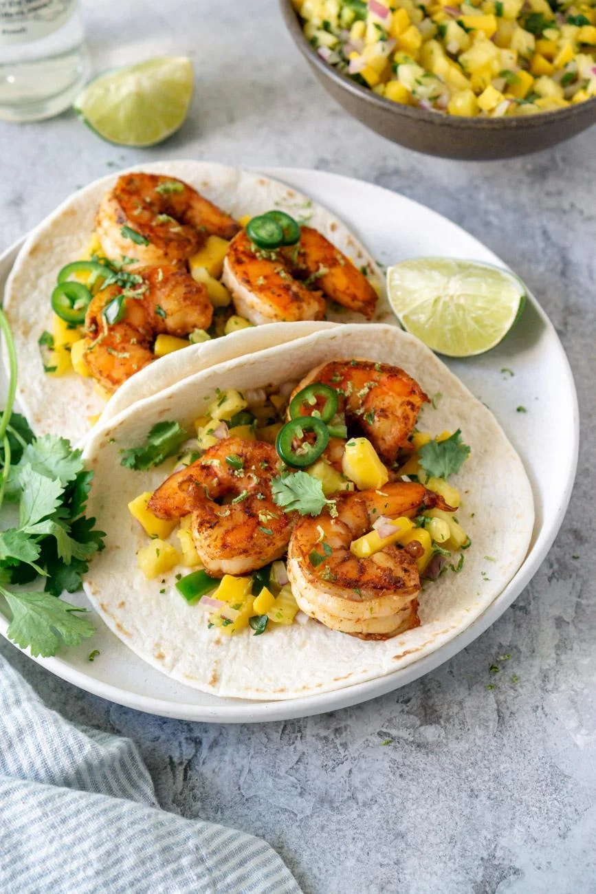 Taco de Camarón (Individual) | Single Shrimp Taco