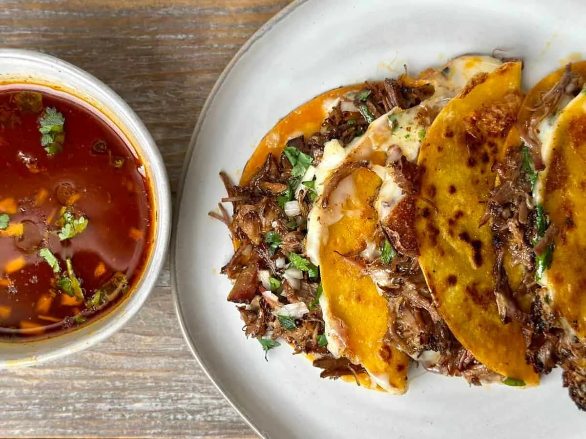 Single Beef Birria Taco