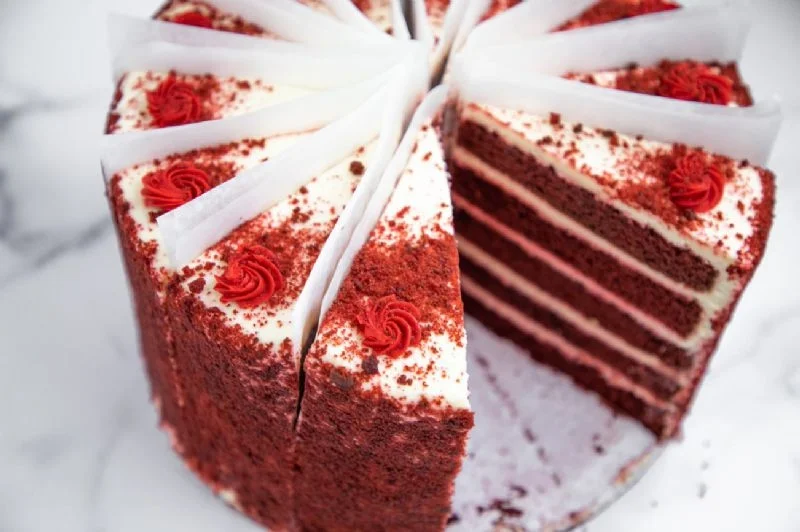 5 layer Red Velvet Cake