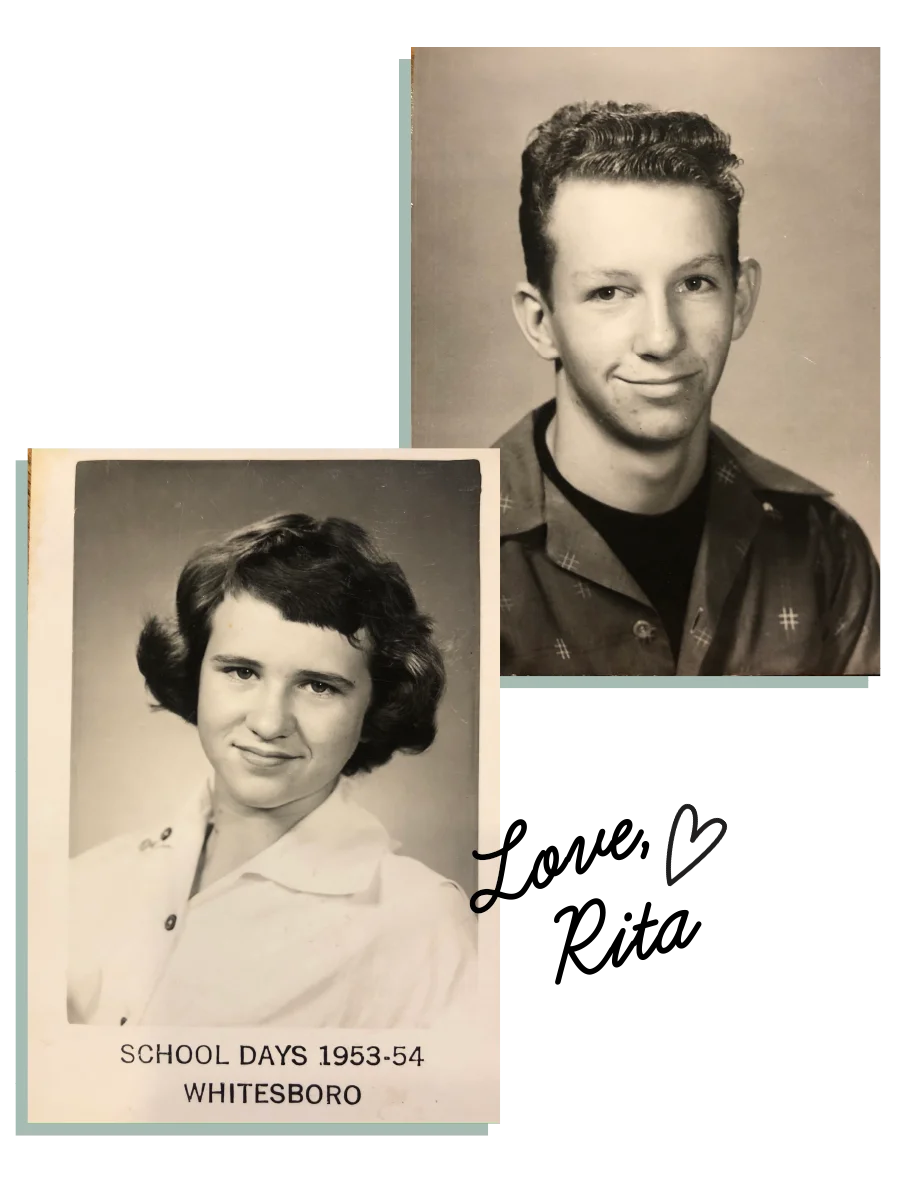 Hank and Rita high school days