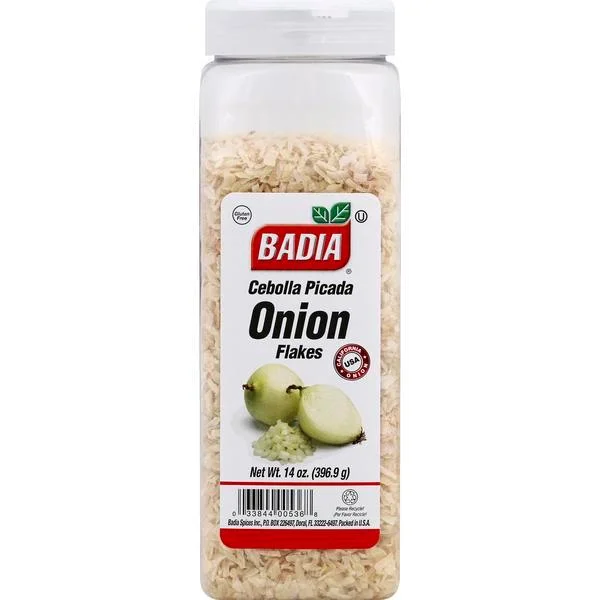 Badia Onion Flakes 6/14oz