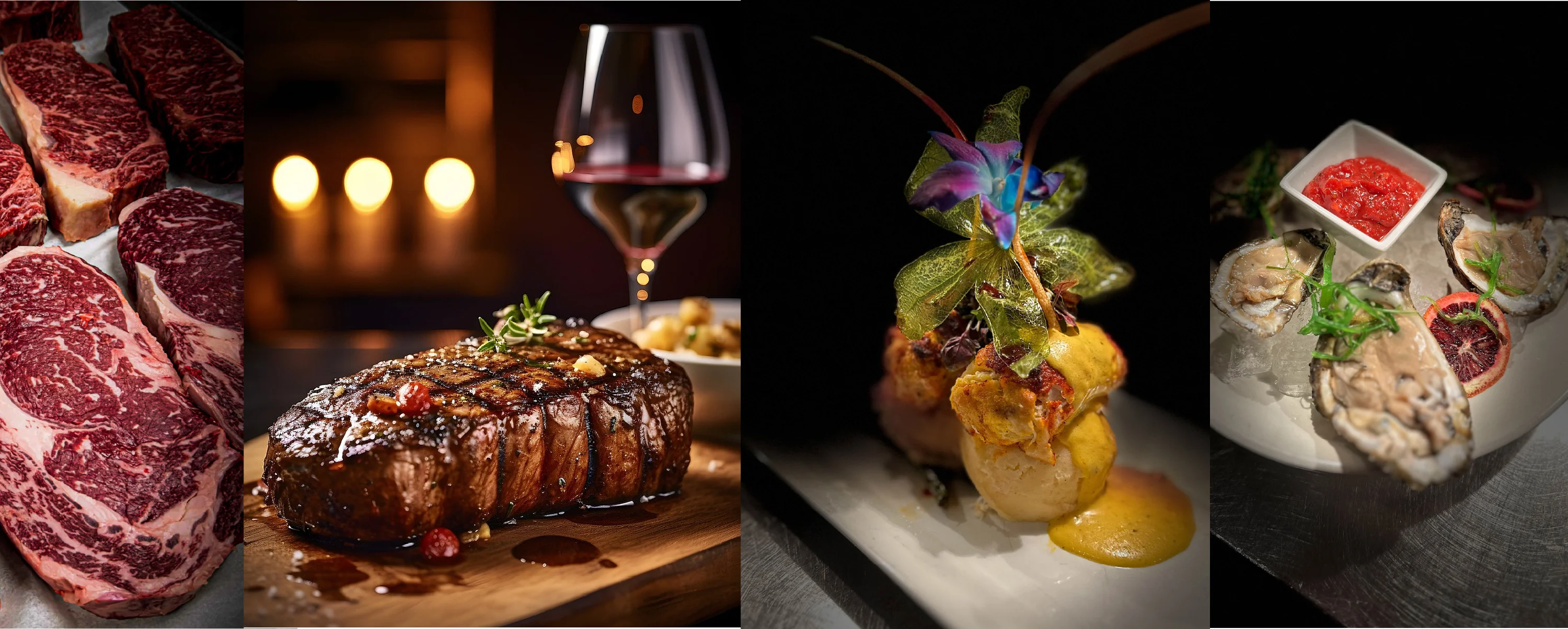 Irina's Steak and Seafood Restaurant: Featuring Fresh Lobster, Grilled Lobster Tails, and Elegant Steak and Seafood Entrees.