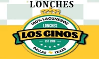 Logo of Los Ginos, a restaurant specializing in traditional Mexican lonches
