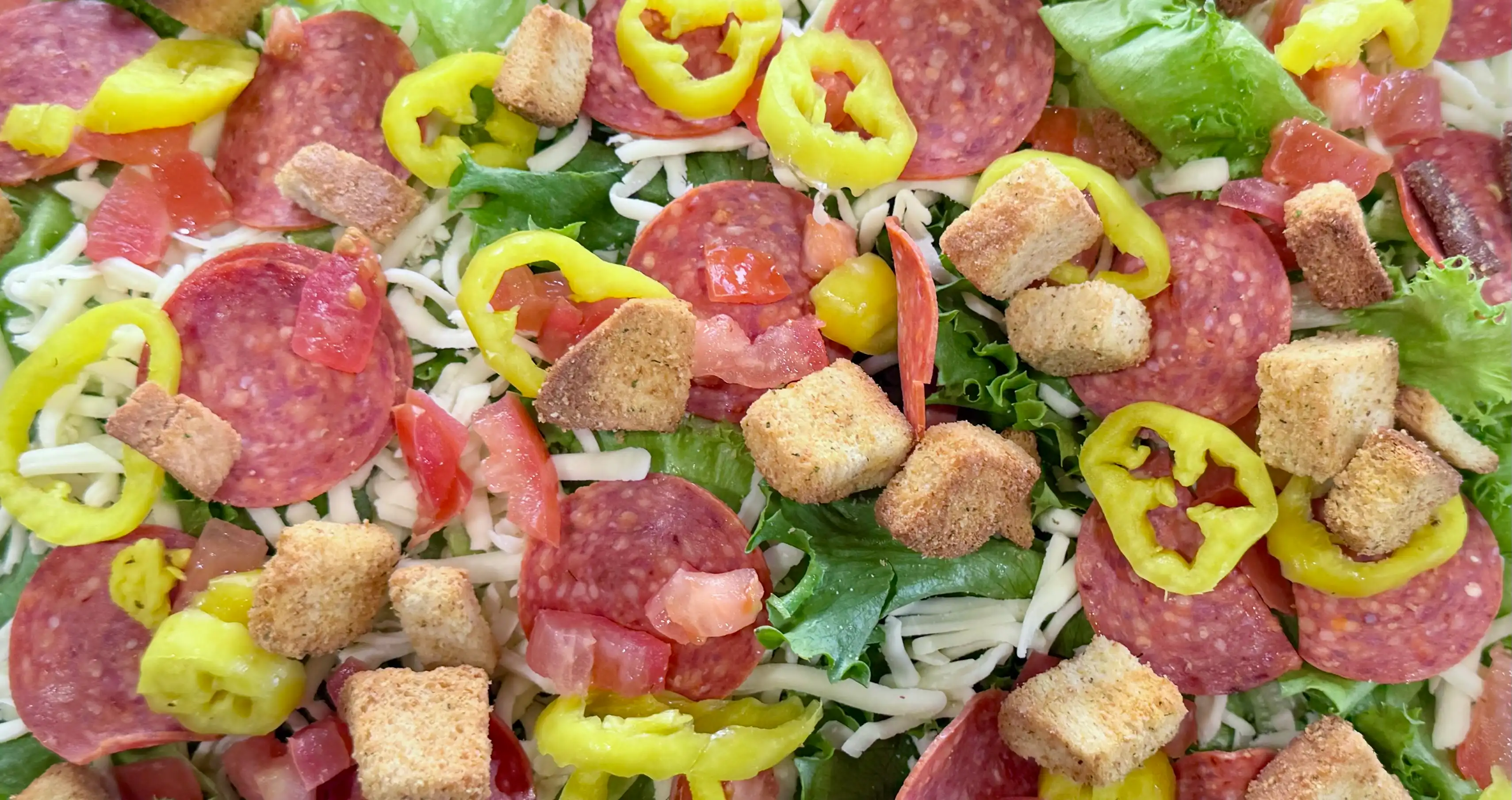 catering tray italian antipasto salad