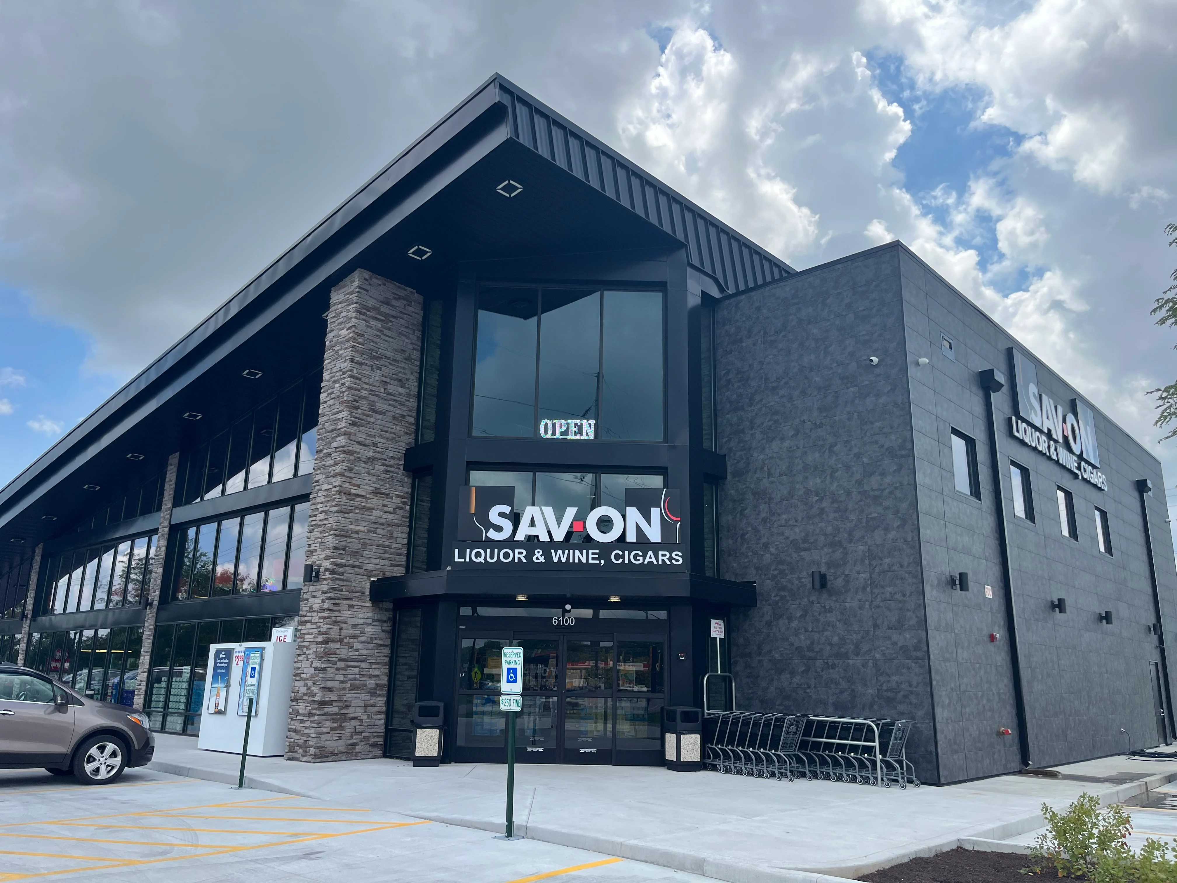 The Sav-On building