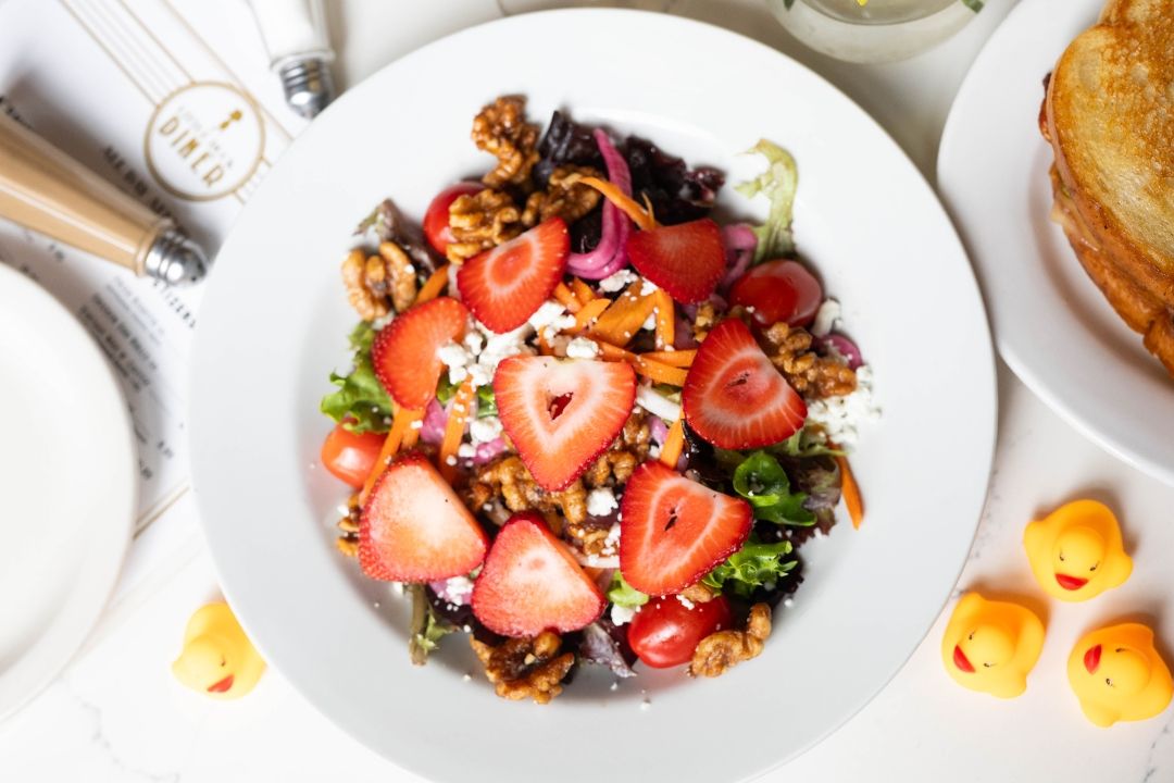 SPRING MIX SALAD at Little Duck Diner