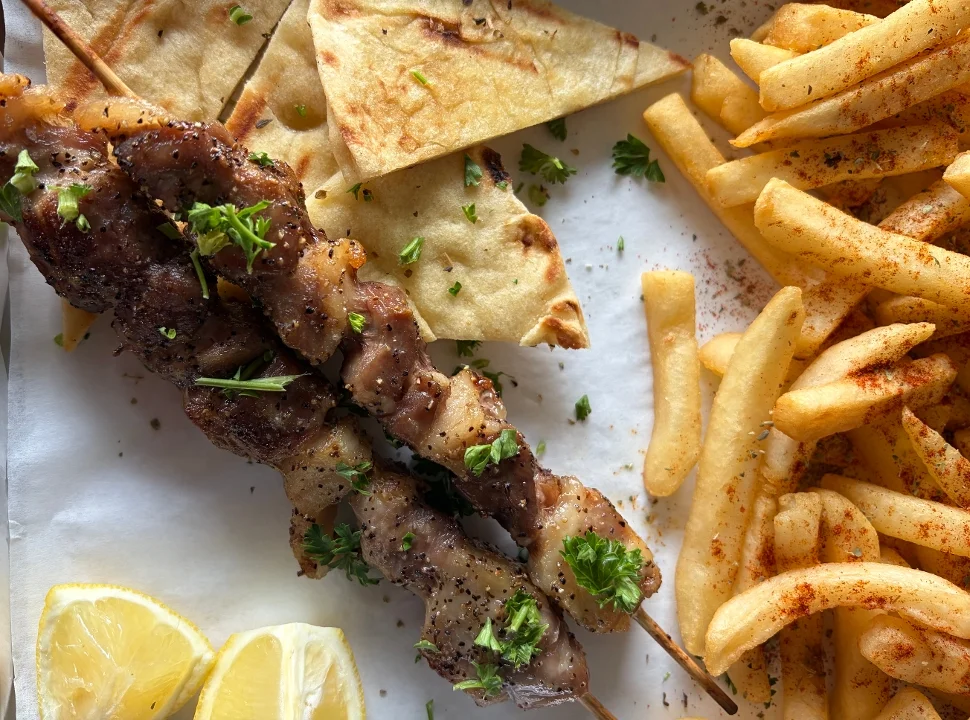 Souvlaki Combo