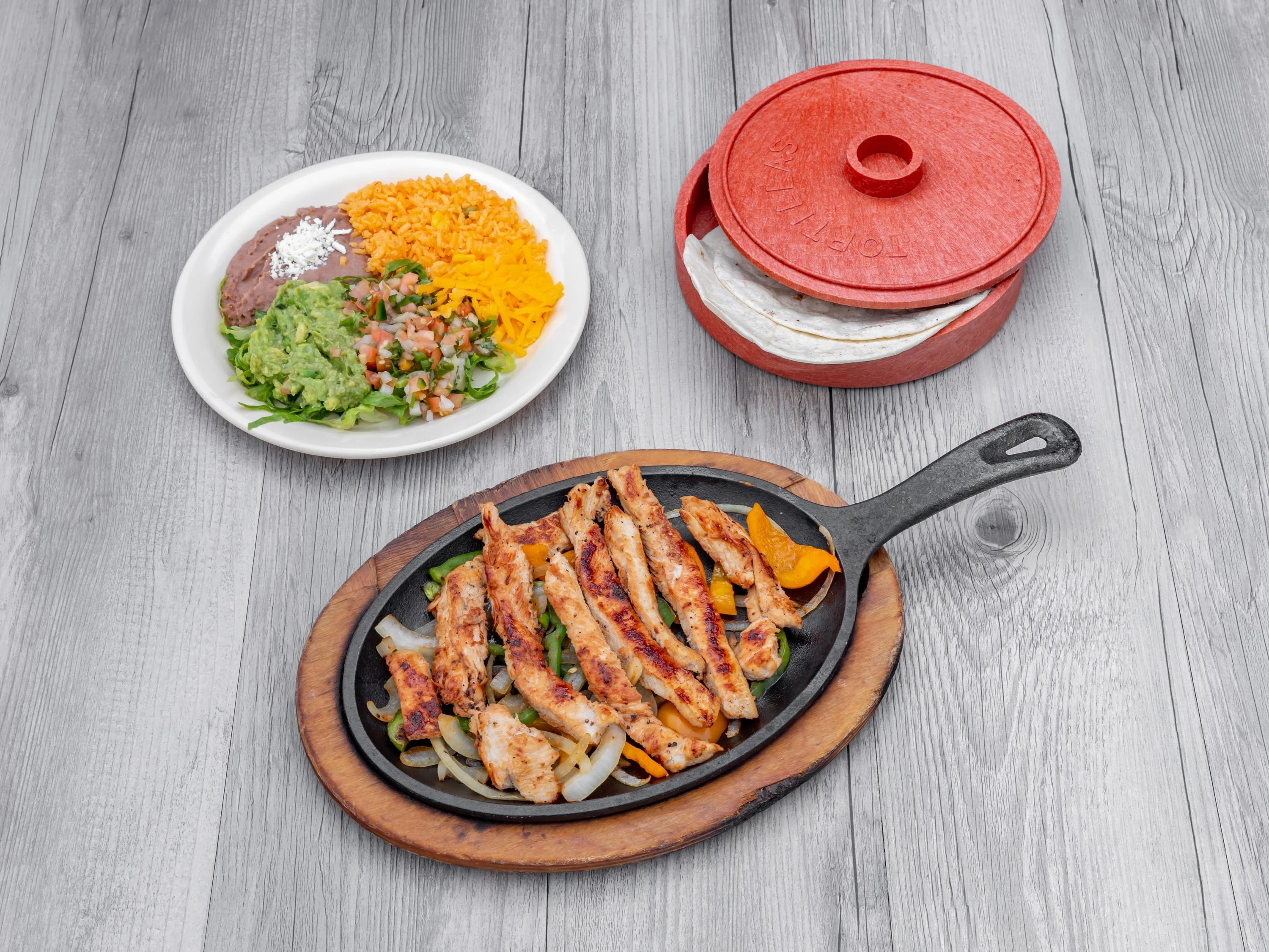 For One Chicken Fajitas
