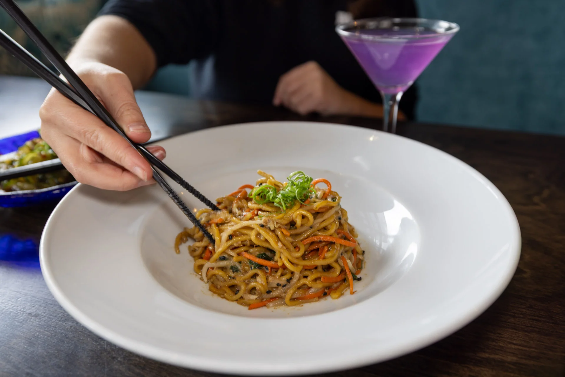 A delicious bowl of Teriyaki Stir Fry Noodles