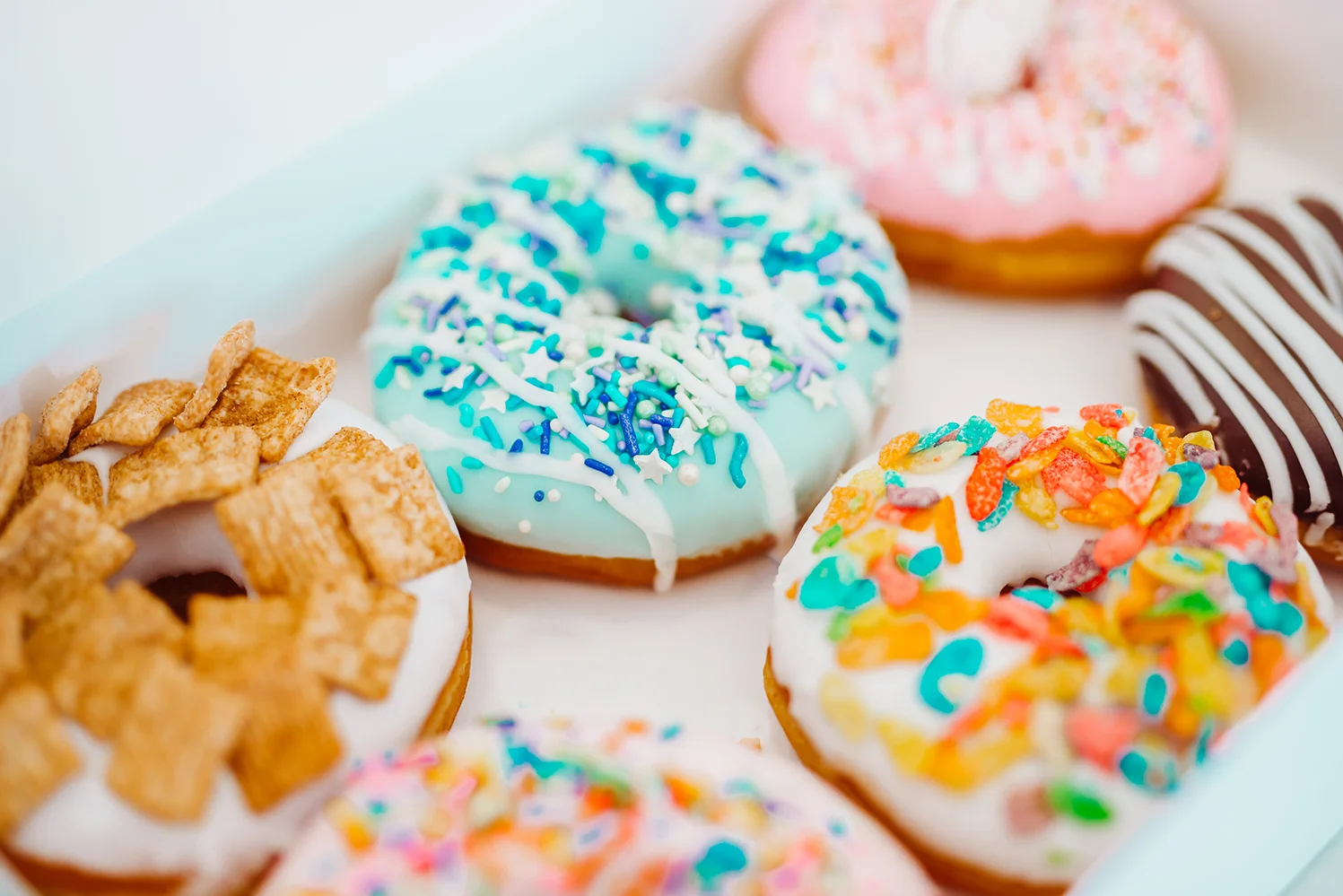 Assorted Decorated Doughnuts