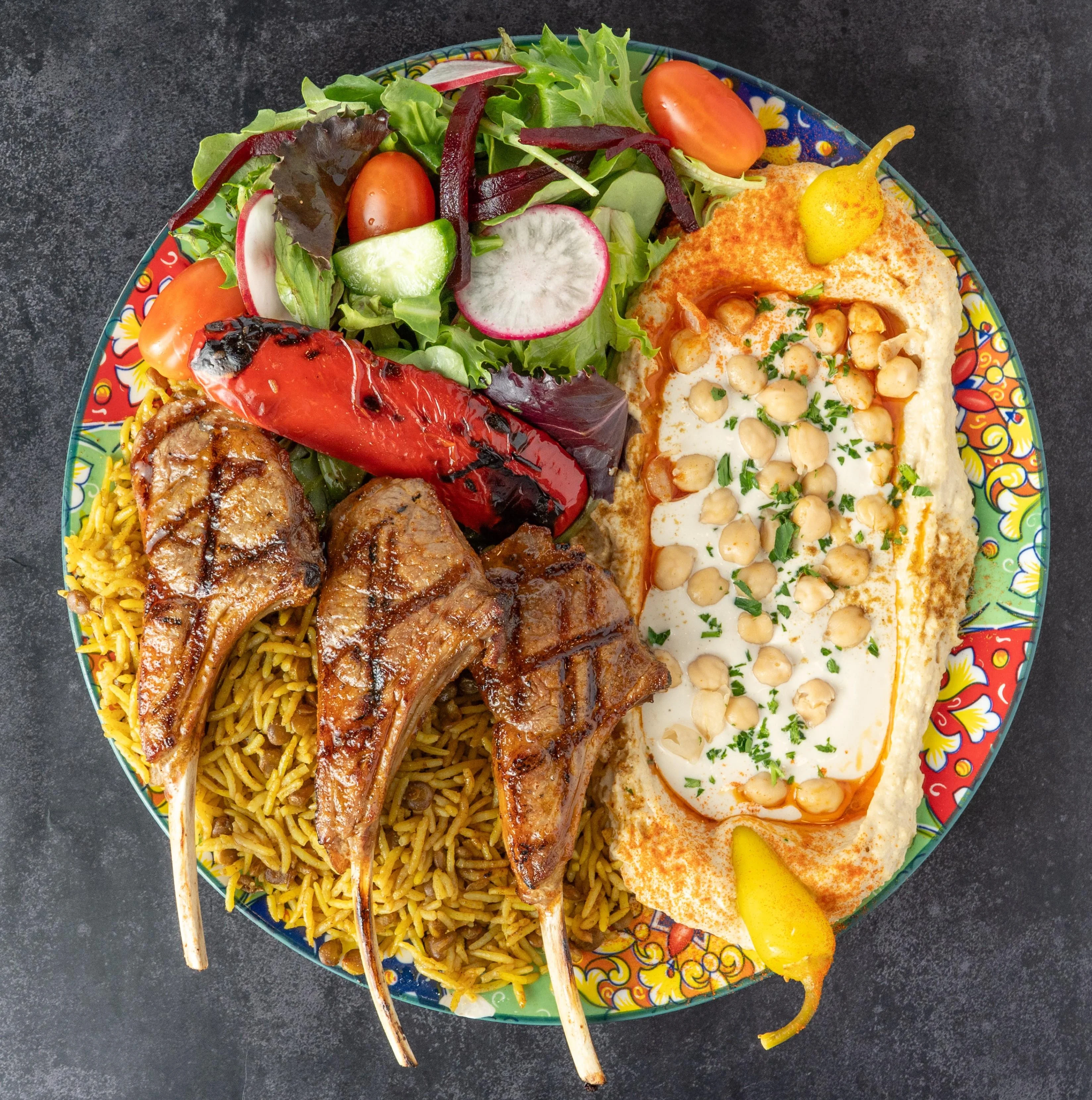 Lamb Chop Plate (🥩)