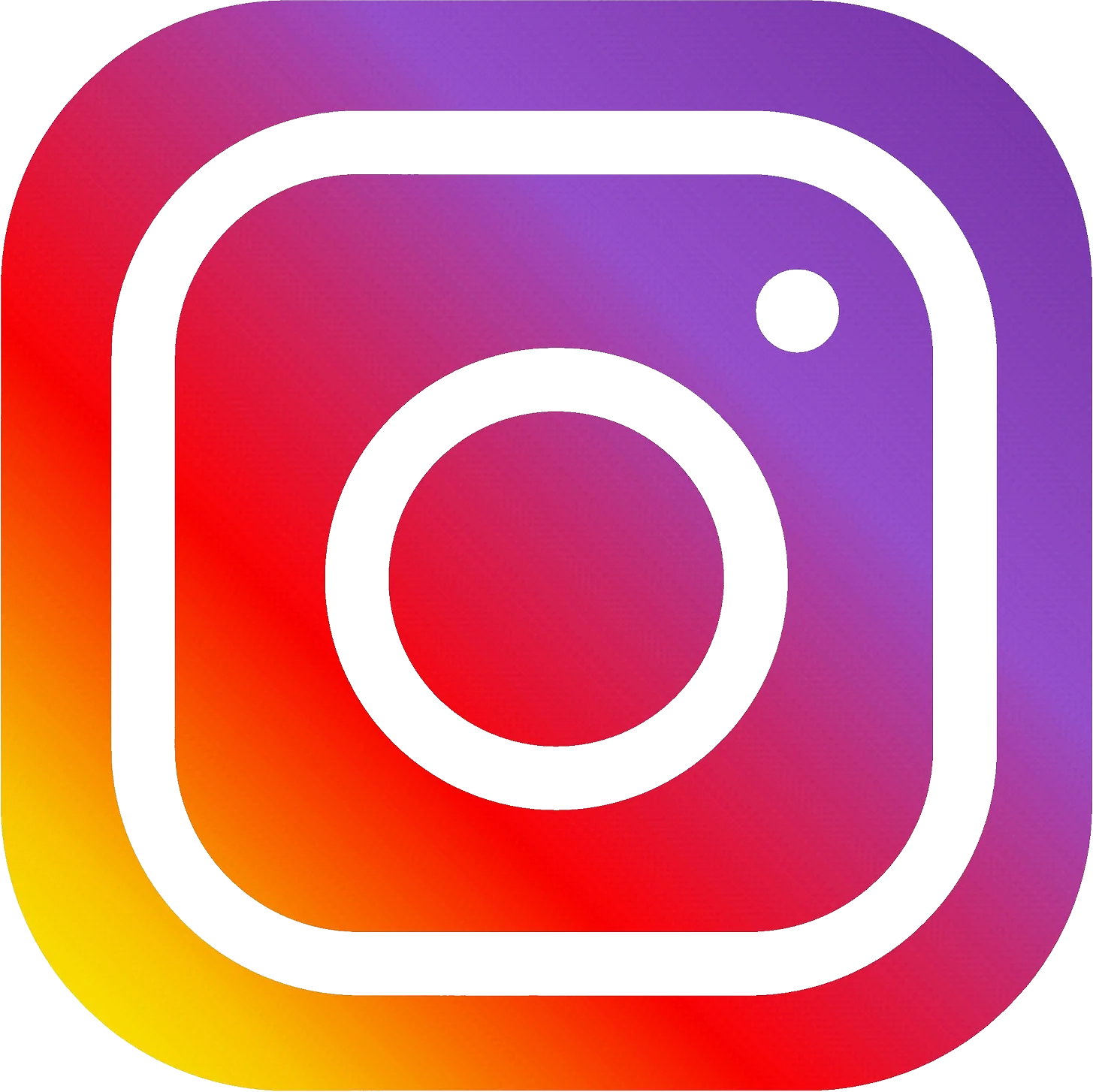 Instagram logo with vibrant gradient colors