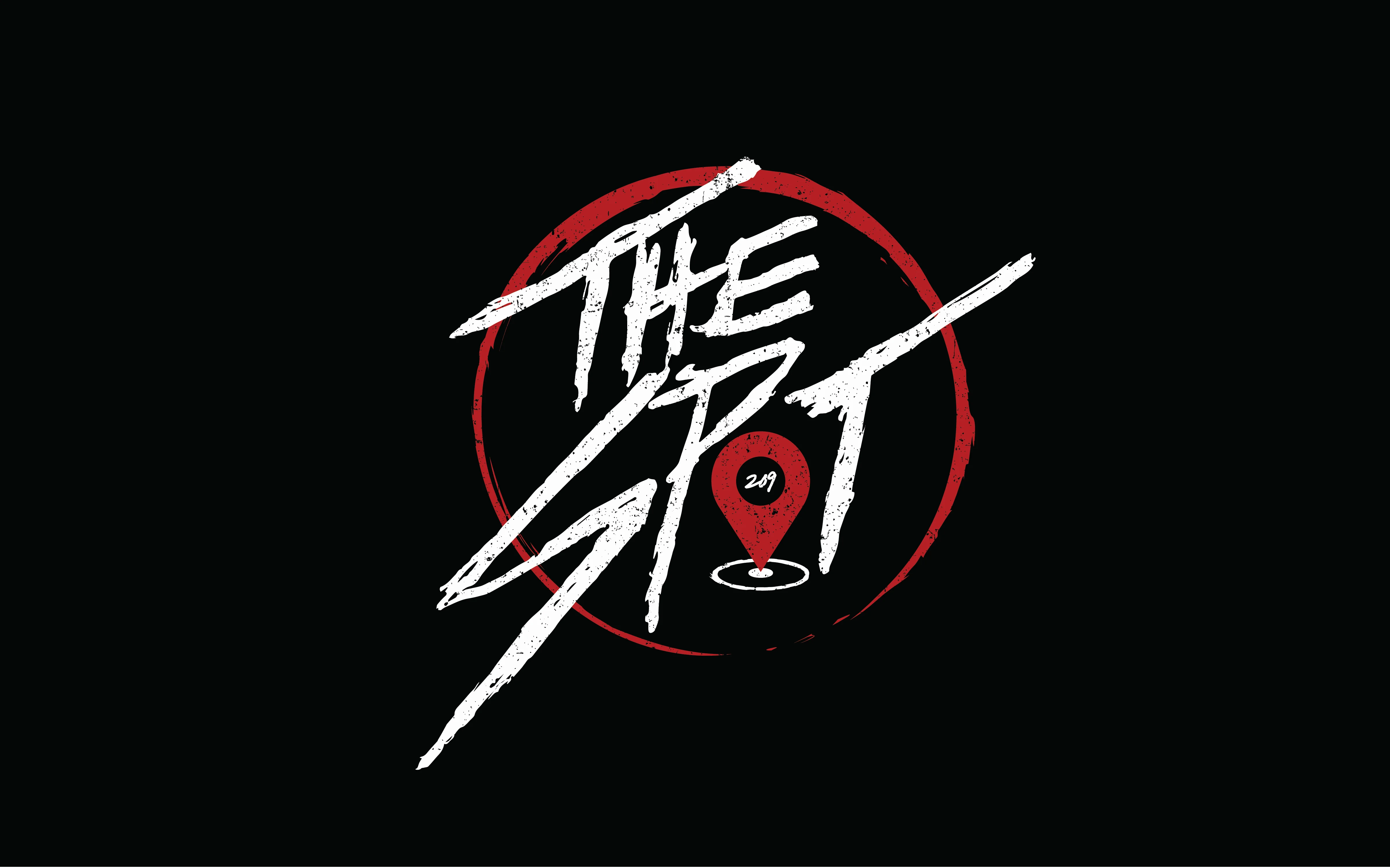 Logo of The Spot restaurant with a modern design
