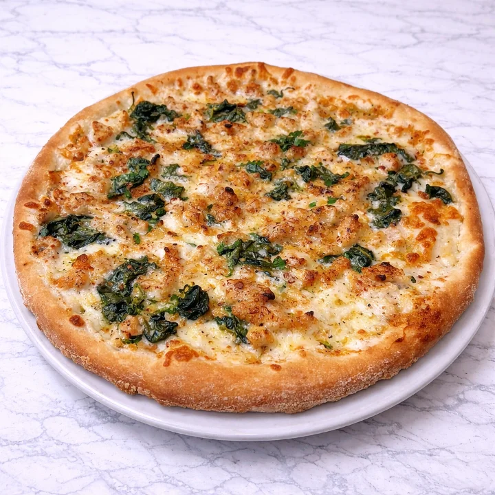 Chicken Alfredo Pizza