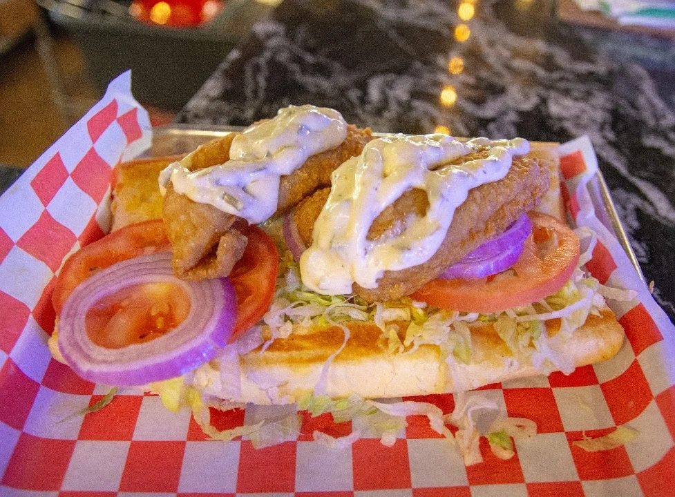 Mikey B's Fried Fish Hogie