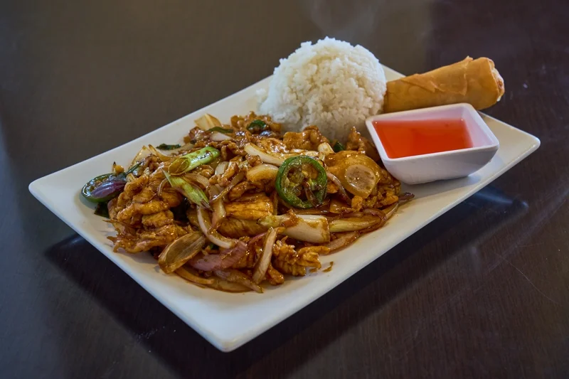 L-Mongolian Chicken