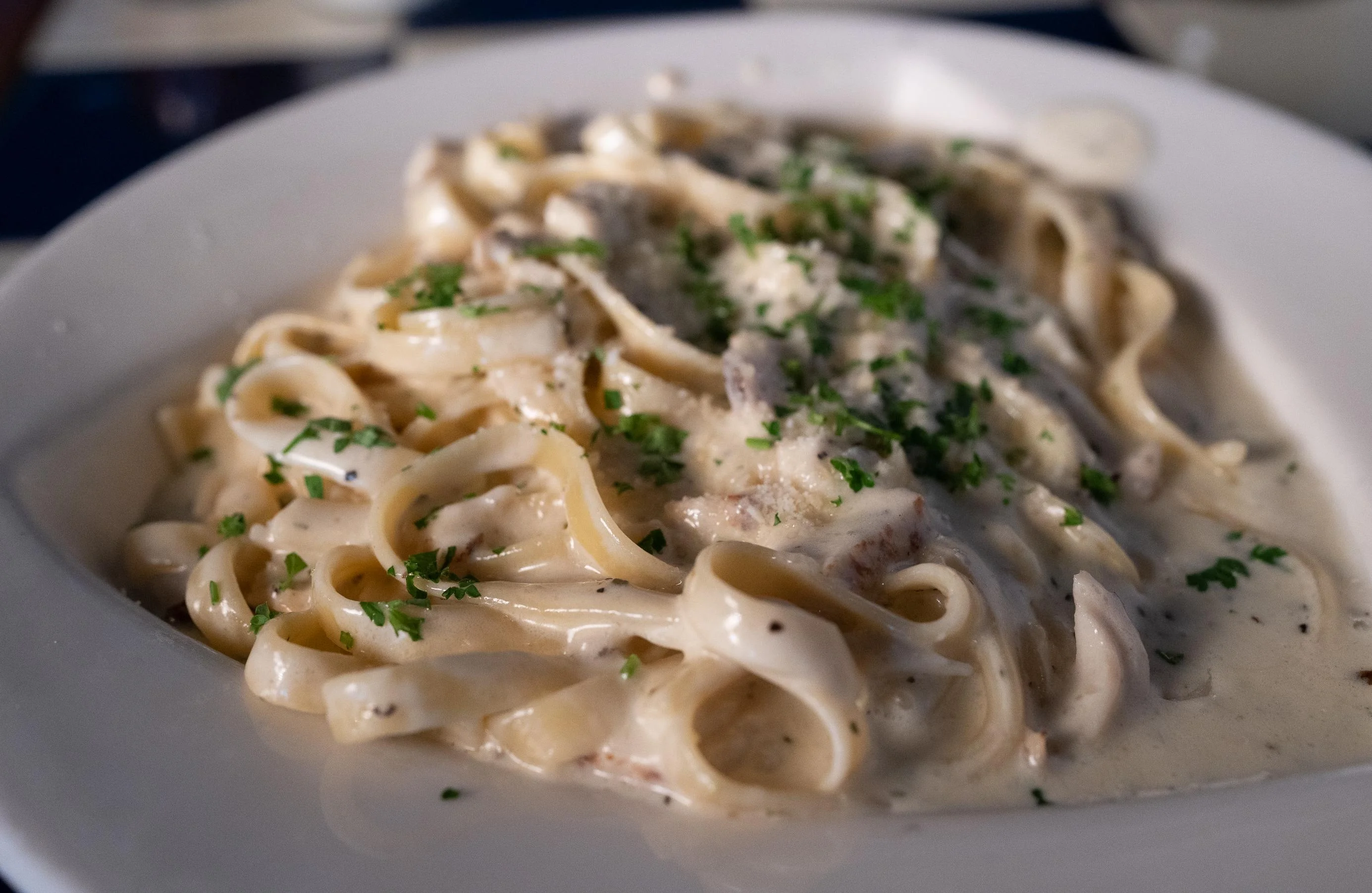 Fettuccine Alfredo With Chicken