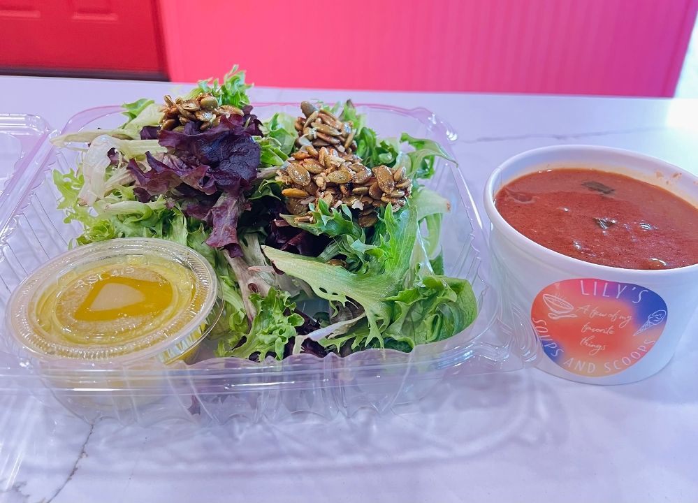 Lily's Soups and Scoops - GF Banana Raspberry Scone