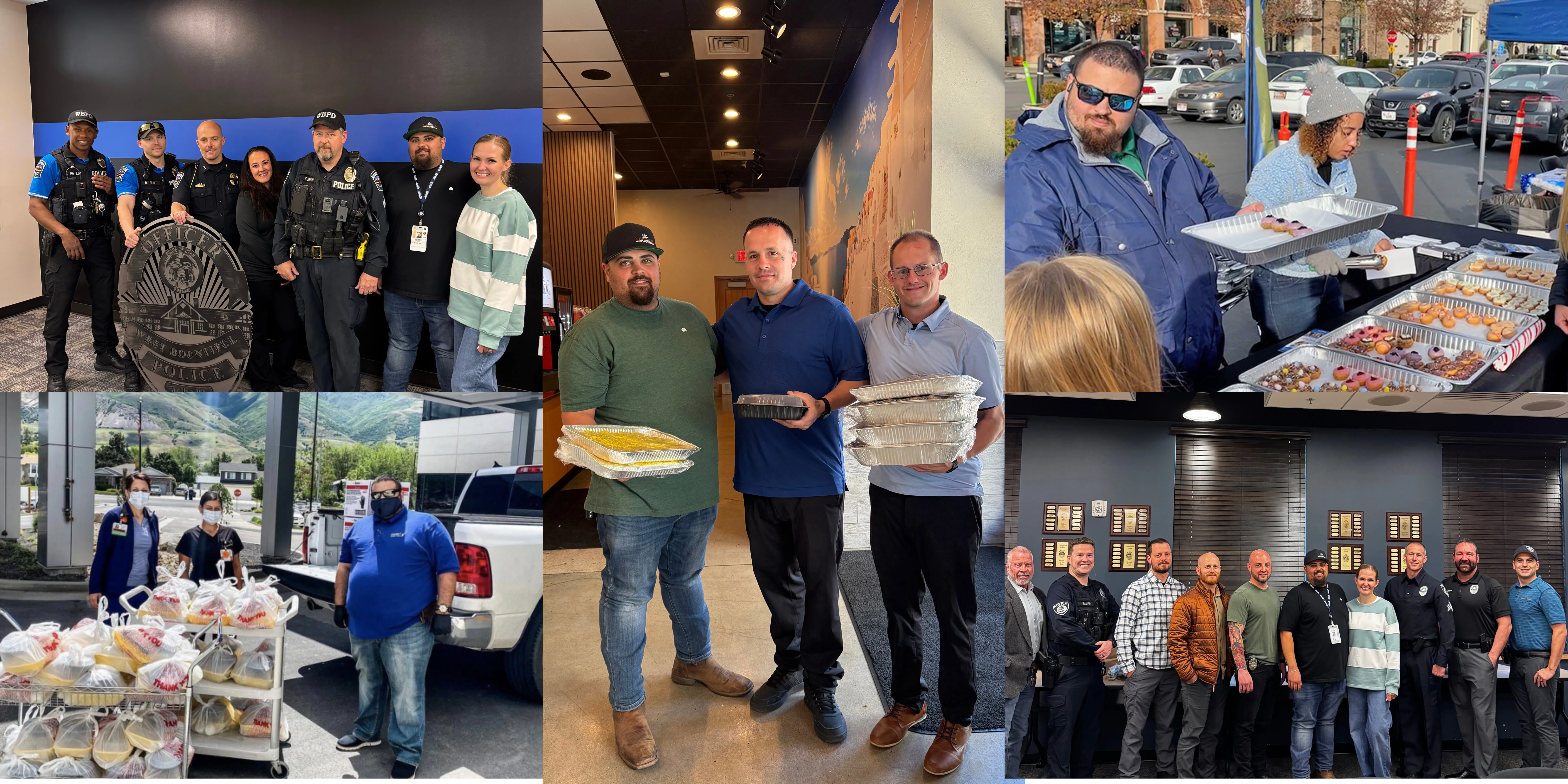 Santorini's Greek Grill giving back to the community through donations and meals for first responders military and educators across Utah