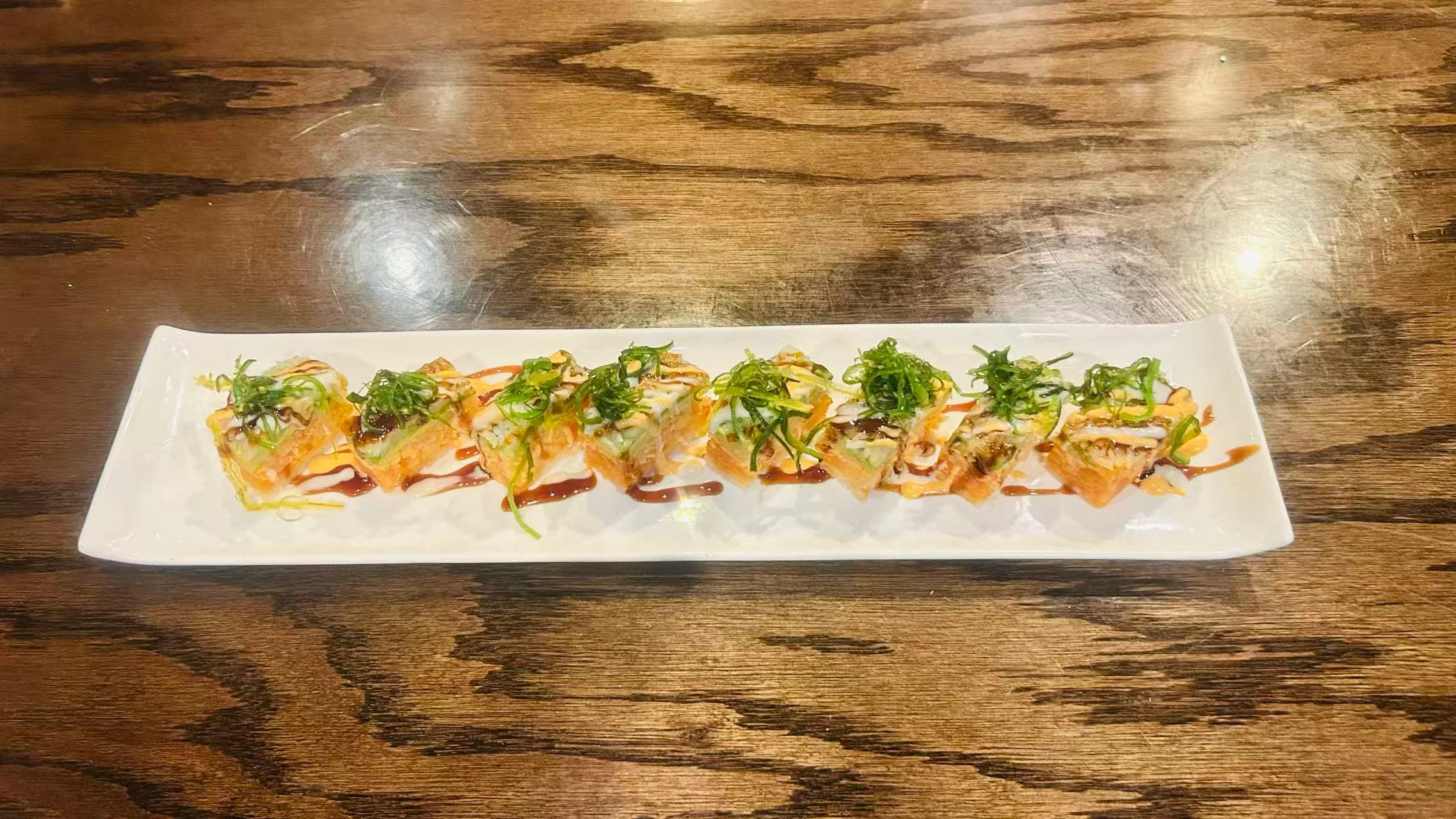 Delicious spring-themed dish from Sumo restaurant in Jonesboro.
