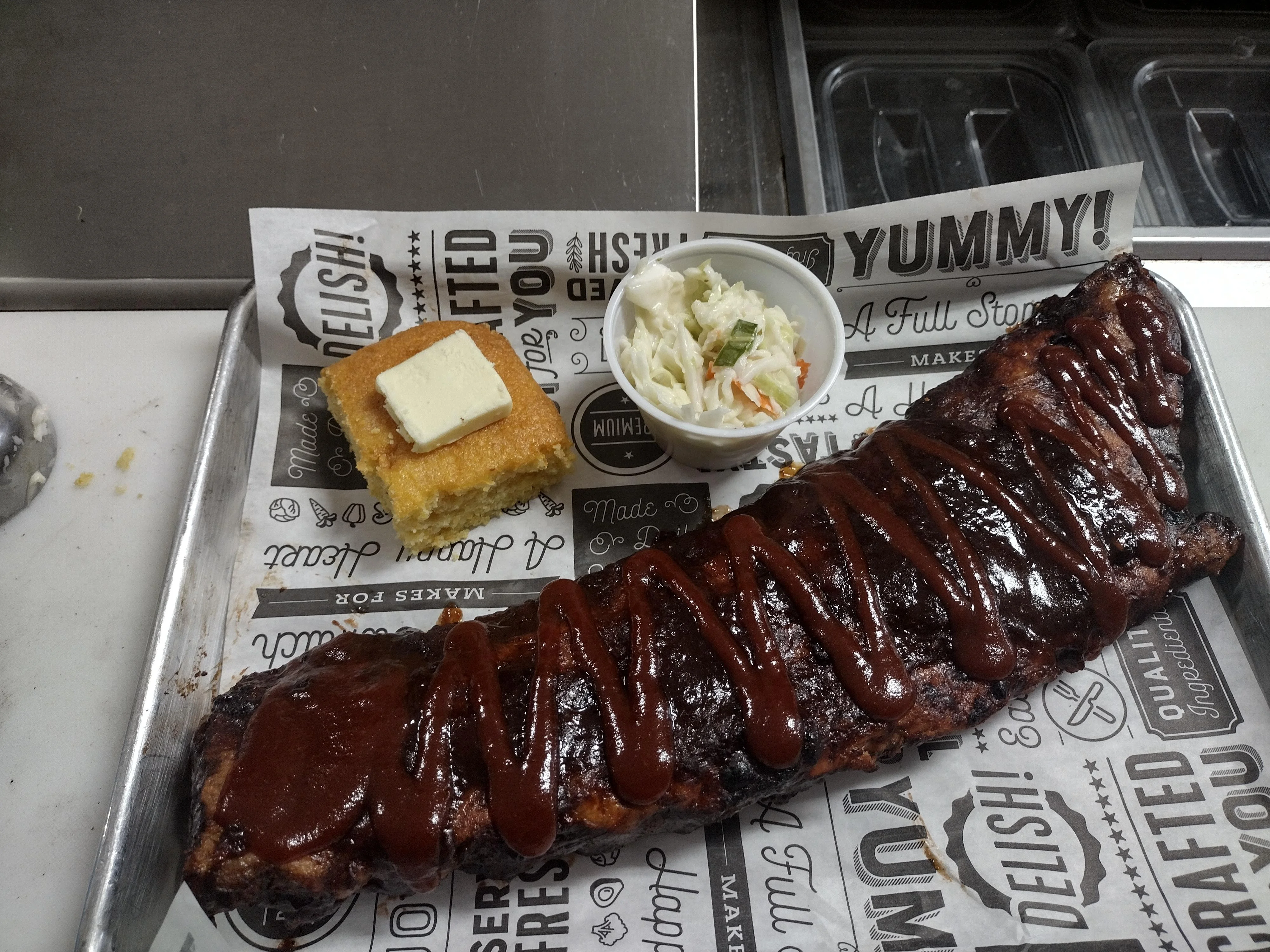 Full Rack Ribs Plate