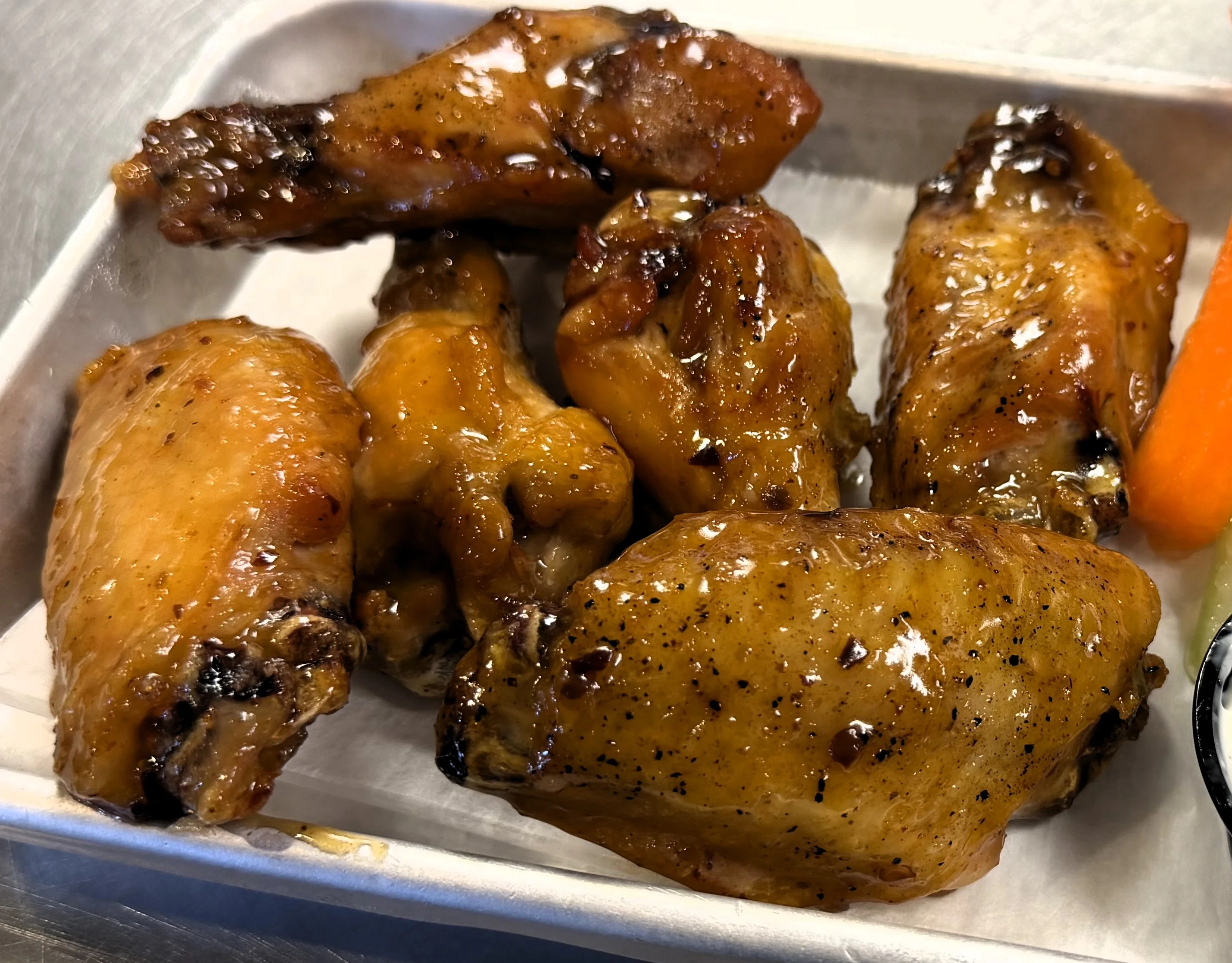 Restoration Brew Worx best Jumbo wings with house made sauces