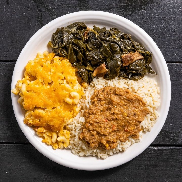 Hash & Rice Plate