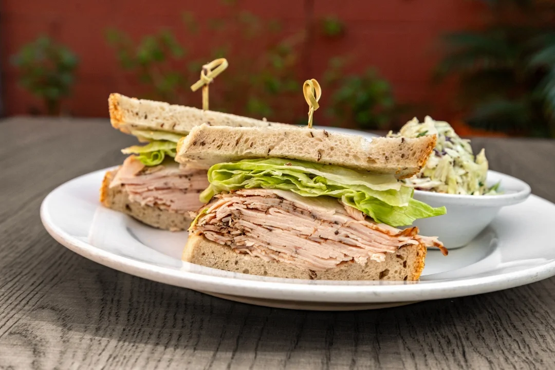 Turkey Breast Pastrami Sandwich