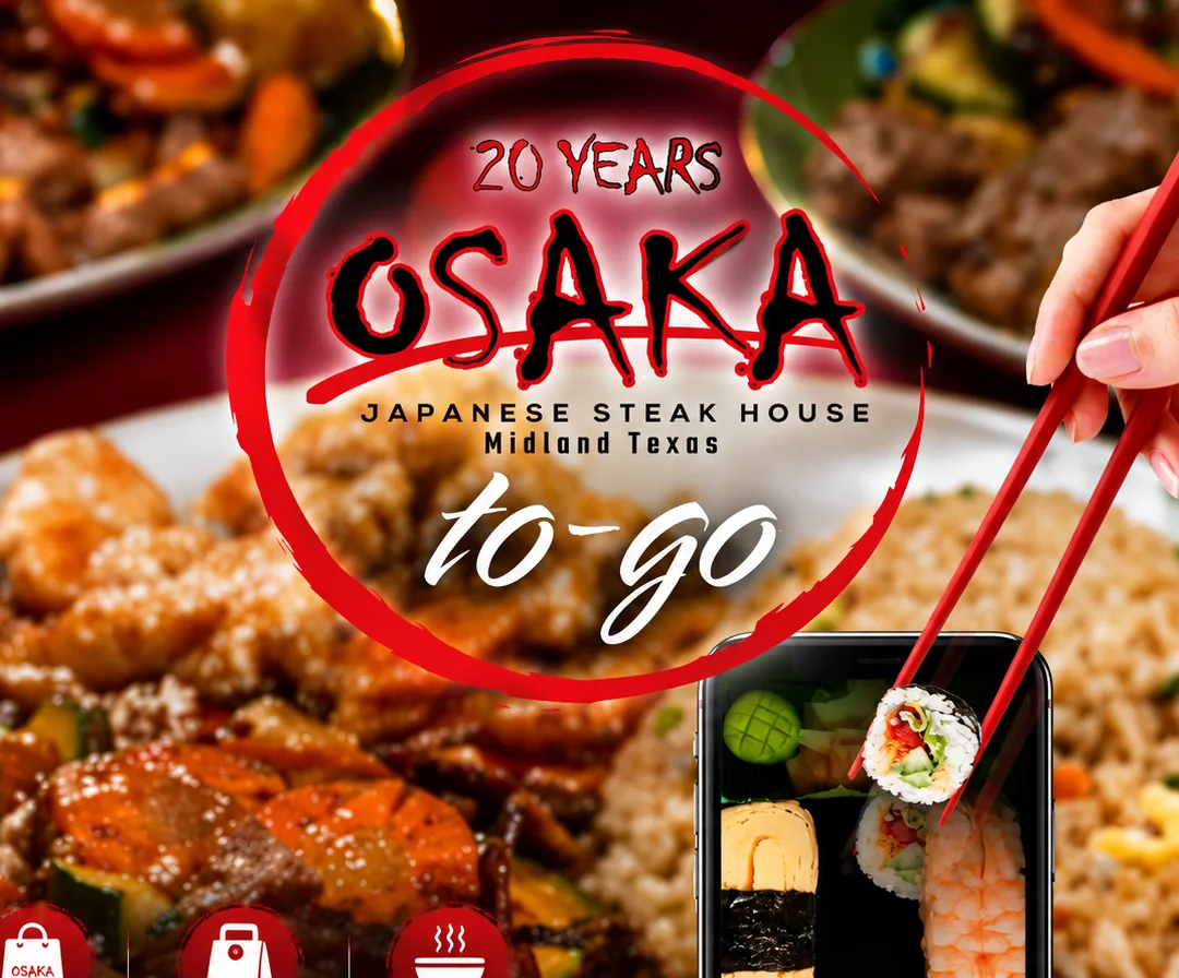 Japanese sushi and hibachi dishes for takeout