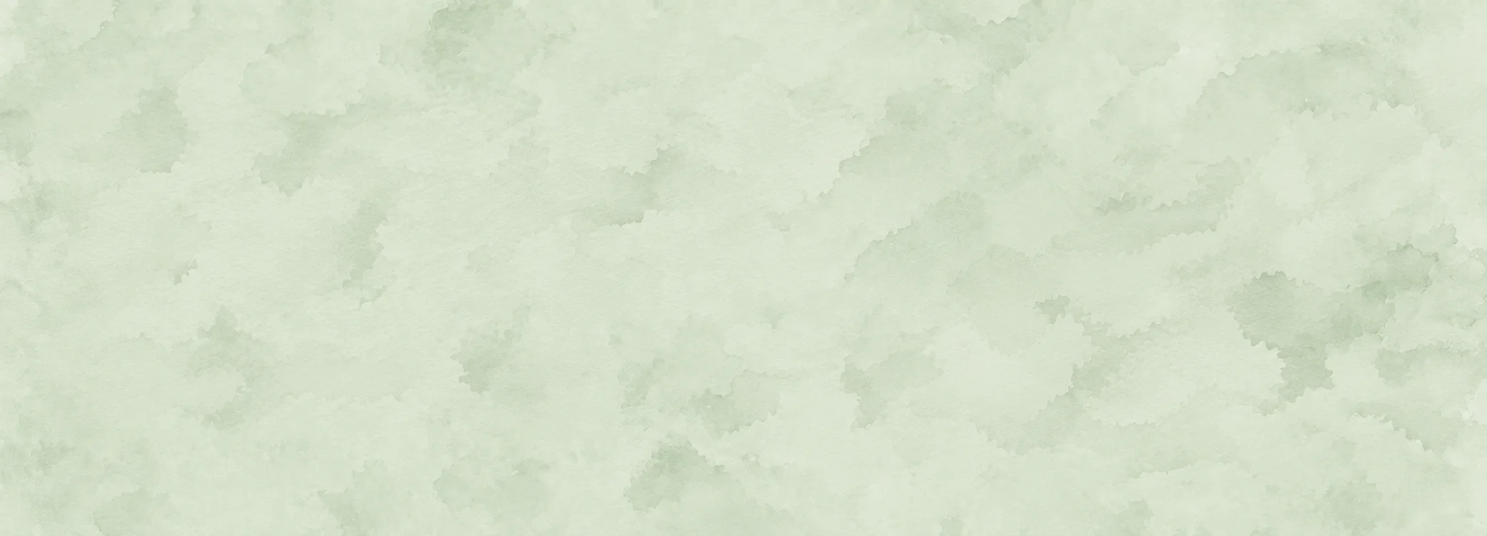 Soft green watercolor texture background
