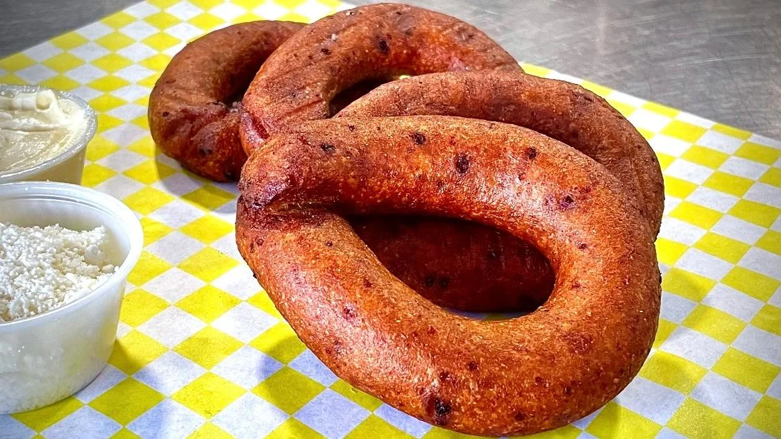 Mandocas with cheese & butter