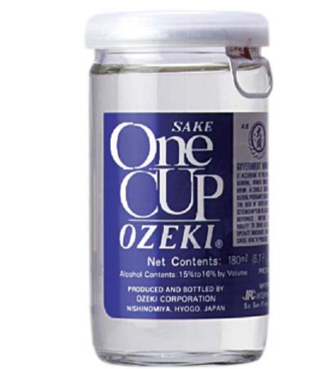 ozaki ページ 24cm Ozeki One Cup Junmai Sake - [180ml] | Sushi Samba - Rochester