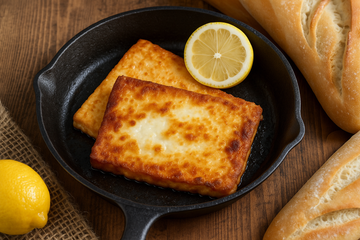 Flaming Saganaki