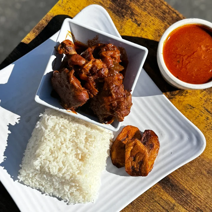 Chicken Stew Lunch + Free Soda