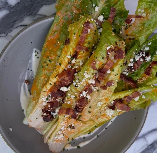 Charred Romaine