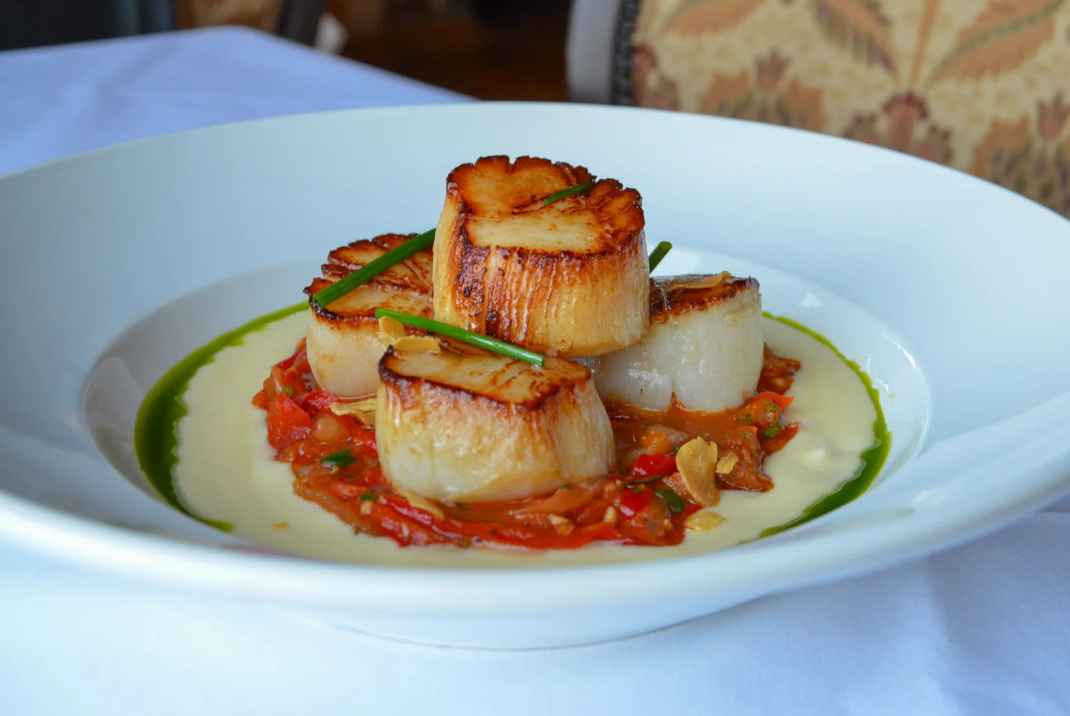 Scallops Dish