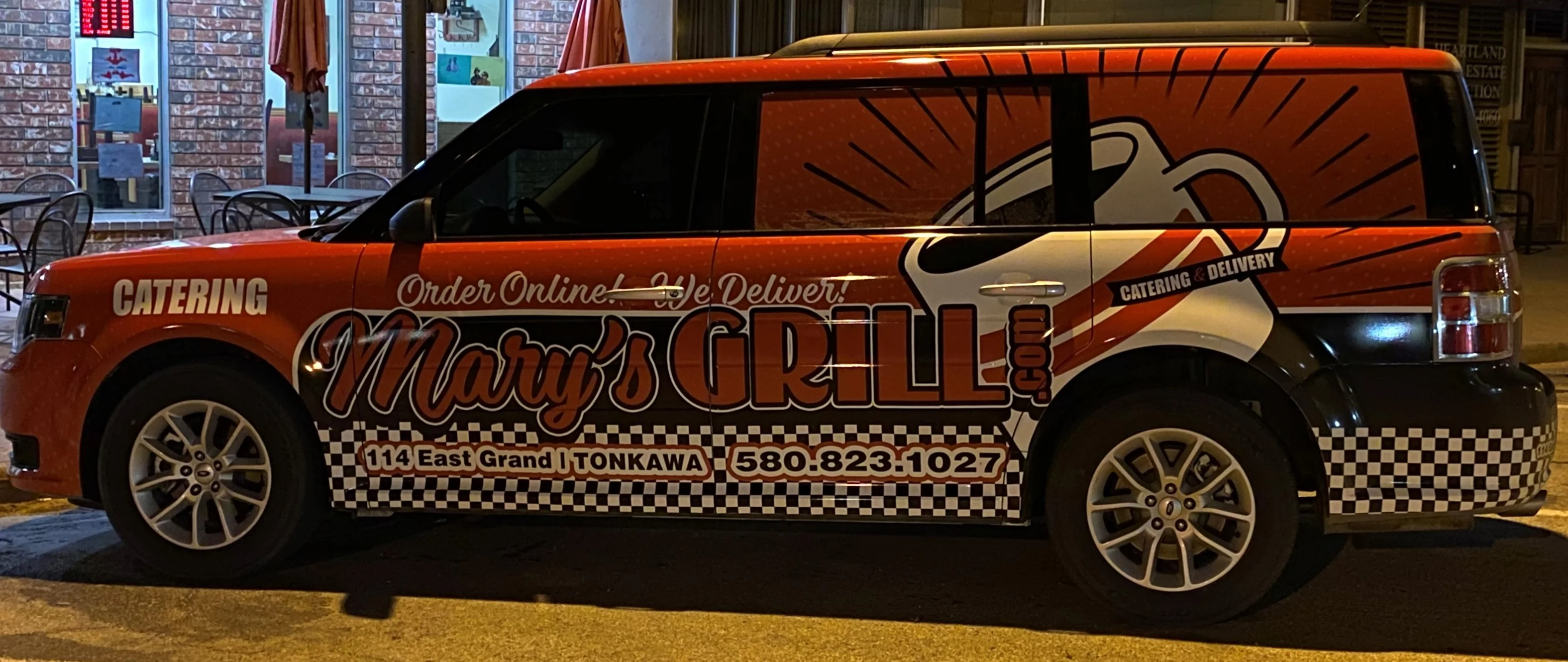 Front of Mary's Grill