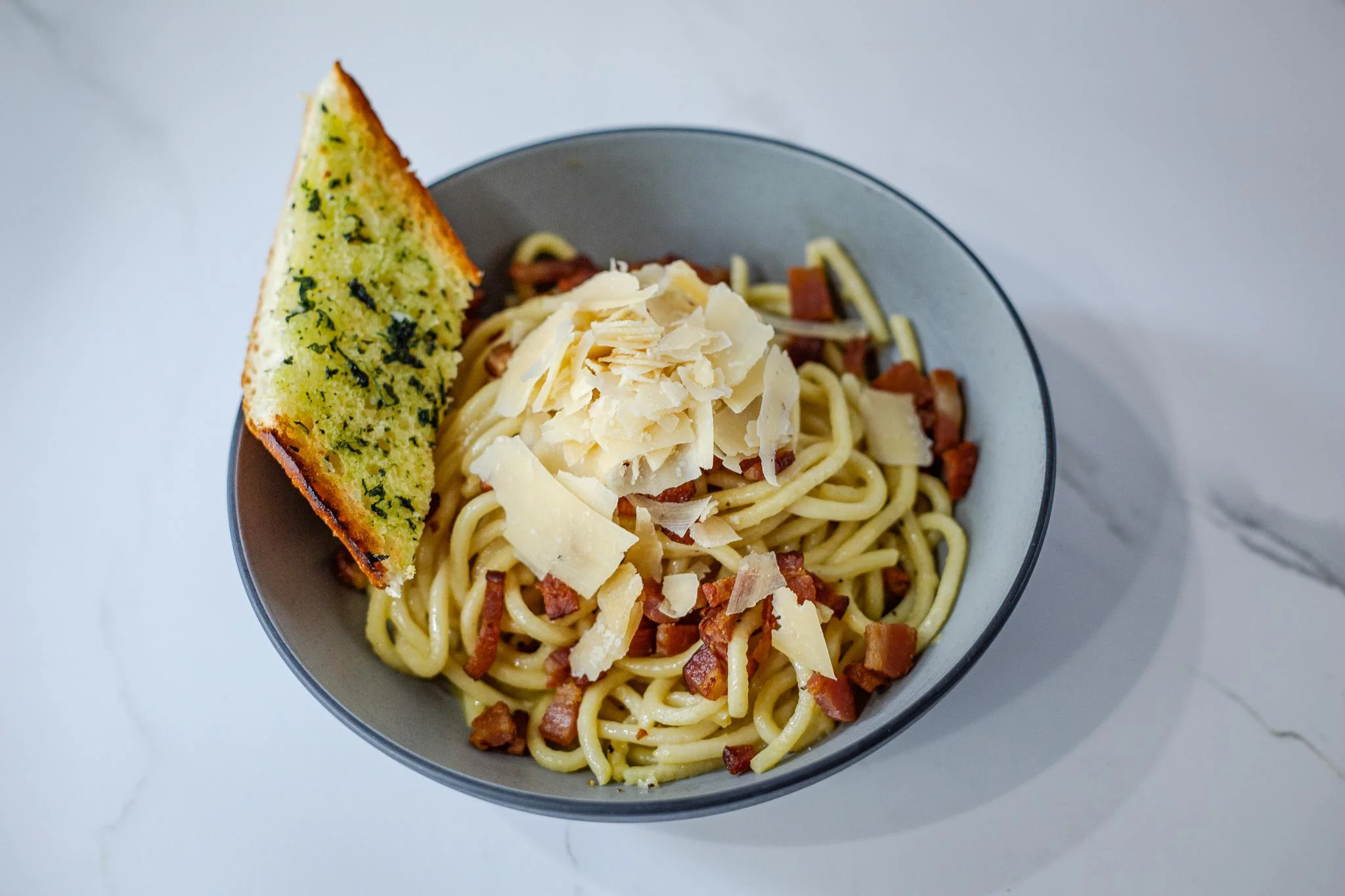 Bacon Carbonara Family Pan (Hot & Ready)